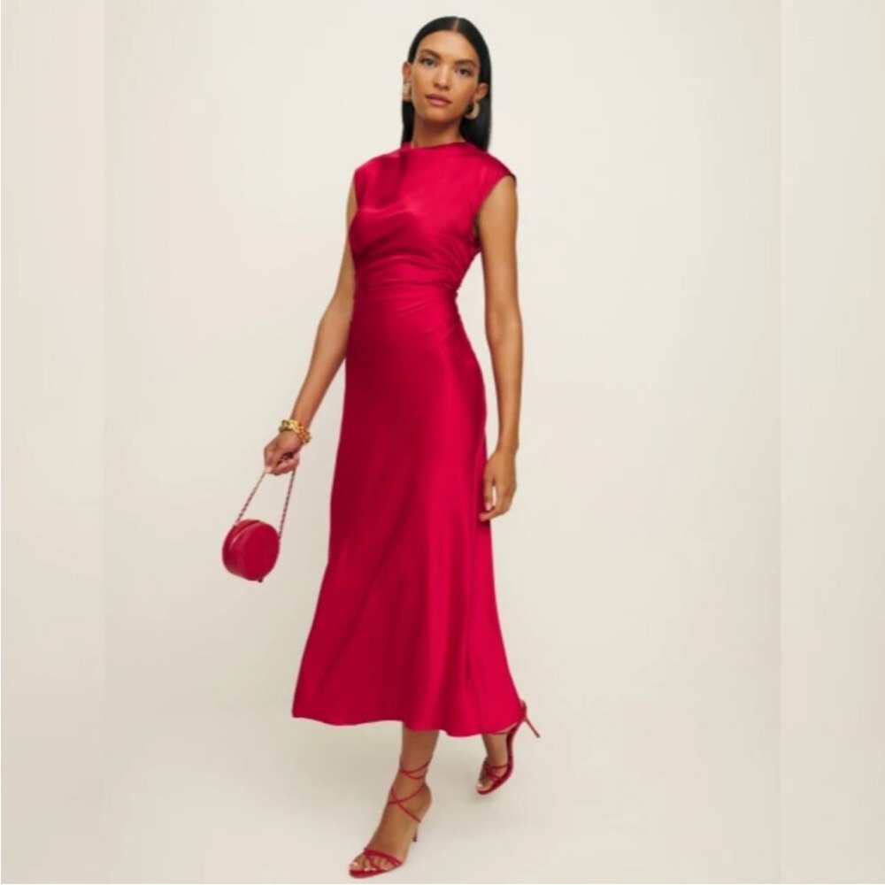 Veida Silk Reformation Dress Lipstick sz 0